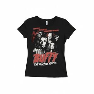 Next Level Apparel Black Buffy Vampire Slayer Tee